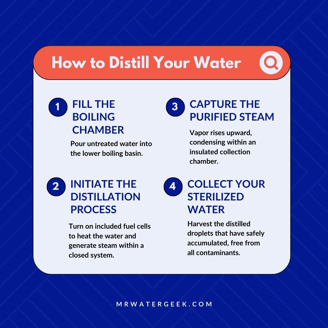 how to distill your water how to distill your water
