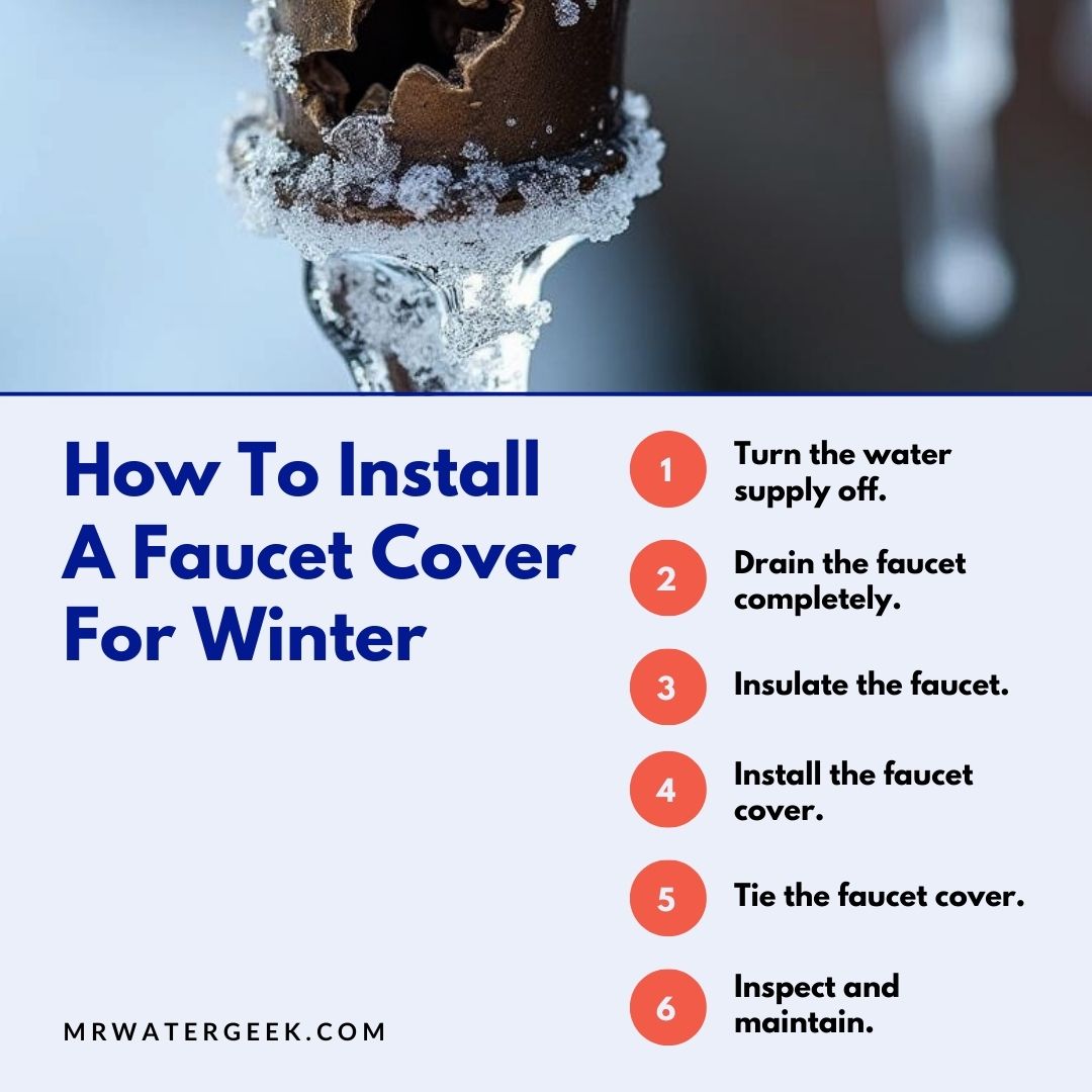 Install Water Faucet Cover steps How to Install a Water Faucet Cover For Winter