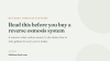 Read This Before You Buy a Reverse Osmosis System