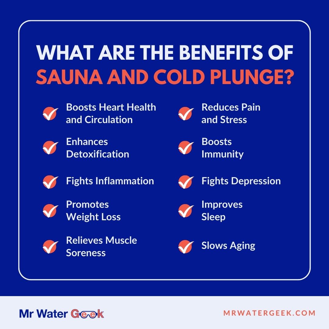 what are the benefits of sauna and cold plunge