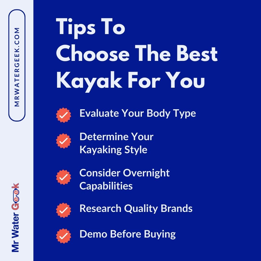 tips to choose the best kayak for you