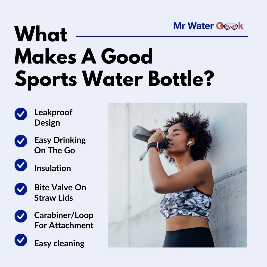 what makes a good sports water bottle