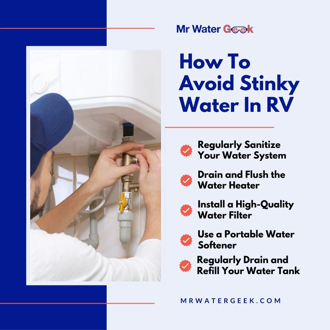 how to avoid stinky water in rv