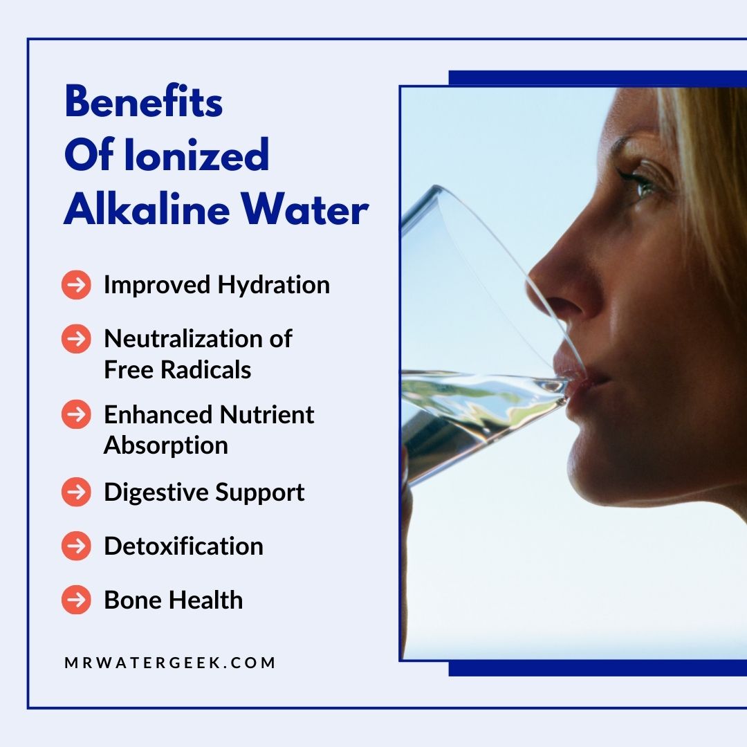 benefits of ionized alkaline water