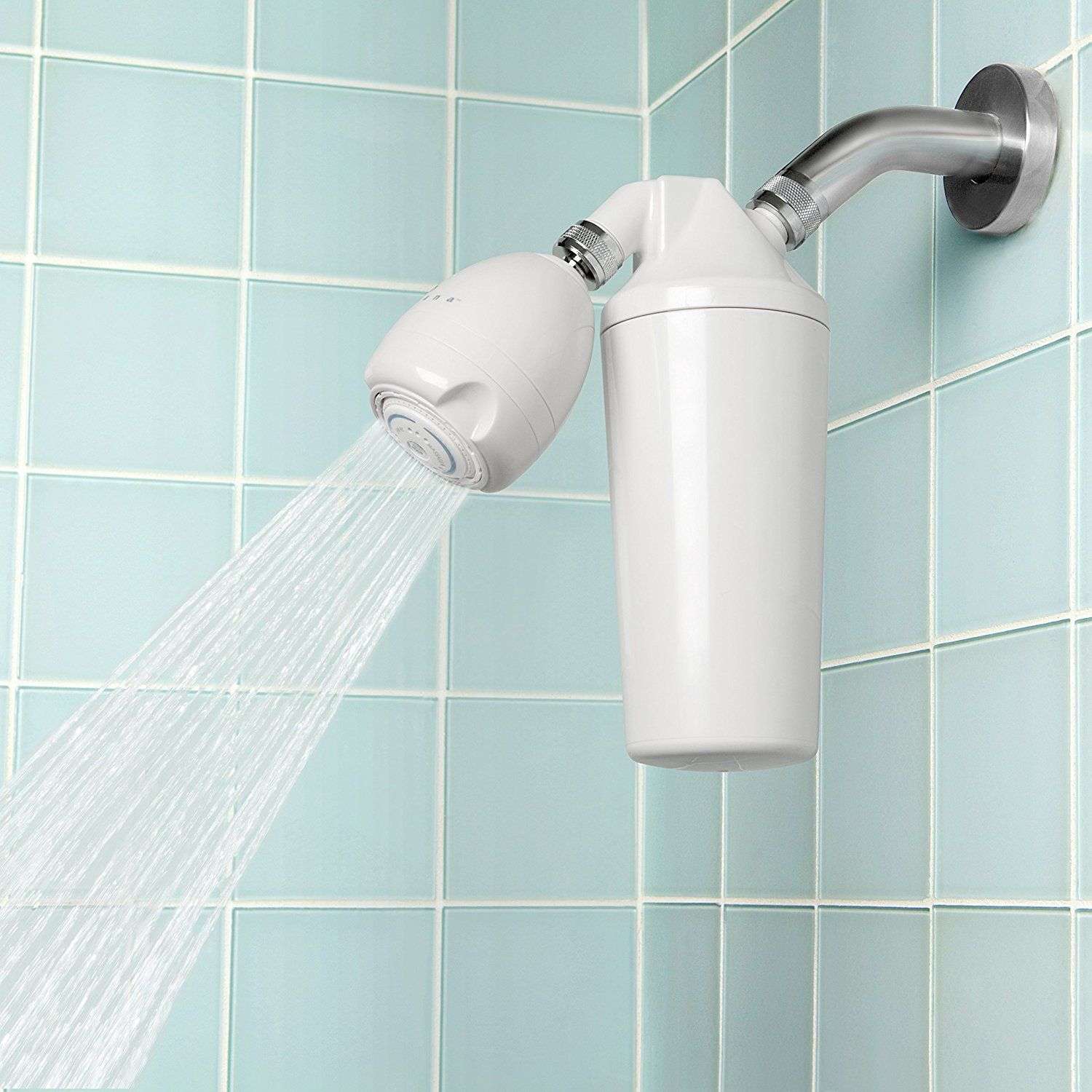 Aquasana AQ-4100 Deluxe Shower Water Filter with Adjustable Shower Head | Mr Water Geek