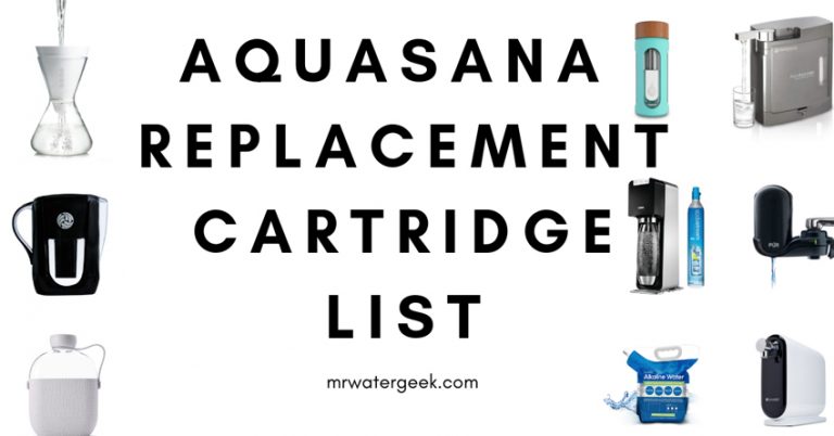 What Do Aquasana Filter Replacement Cartridges Treat?