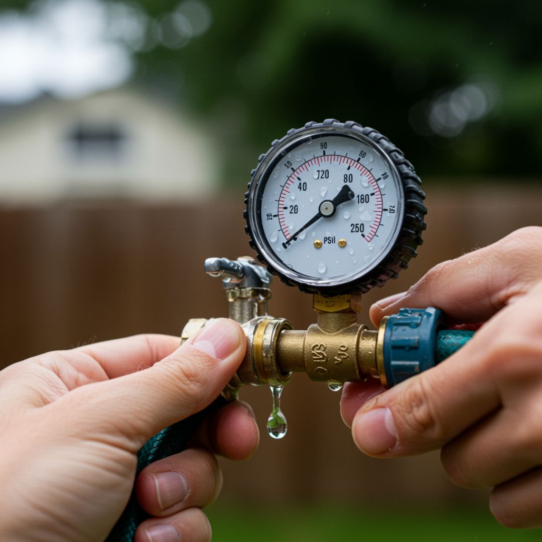 how to test your water pressure at home