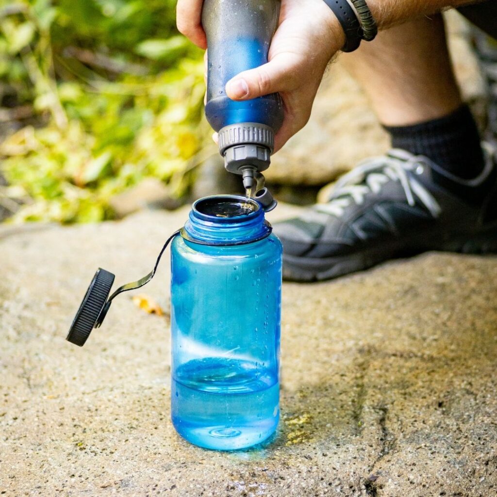 how to choose a camping water filter