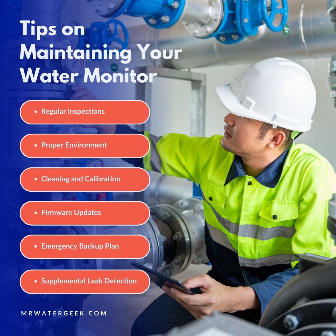 tips on maintaining your water monitor