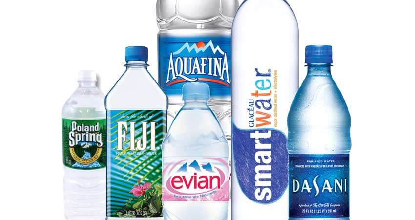 popular brand water bottle